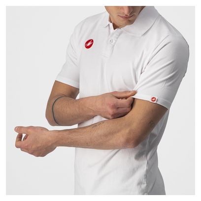 Polo Castelli Race Day Blanc