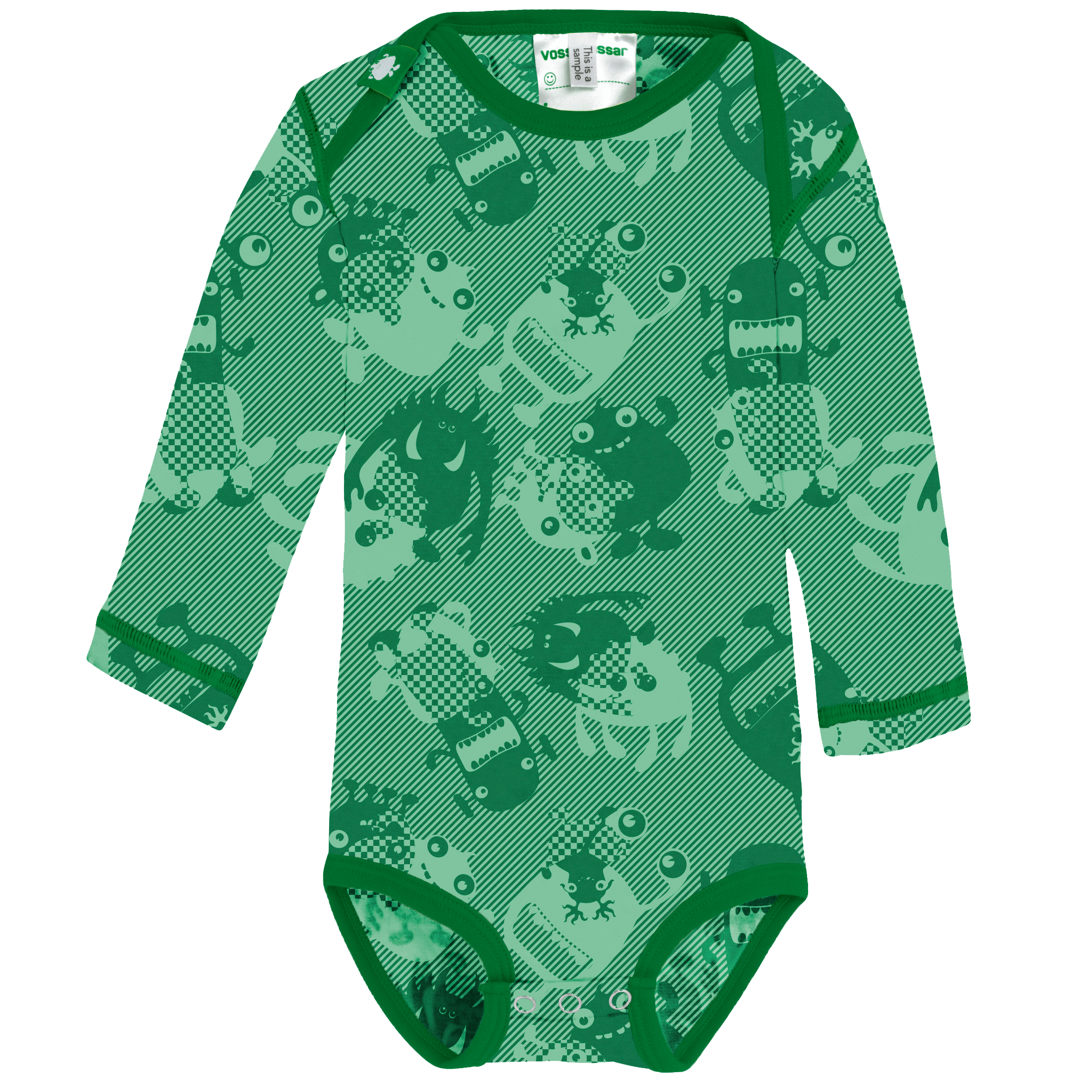 Vossatassar Monstercamo Merino Body - Ull og ullsett