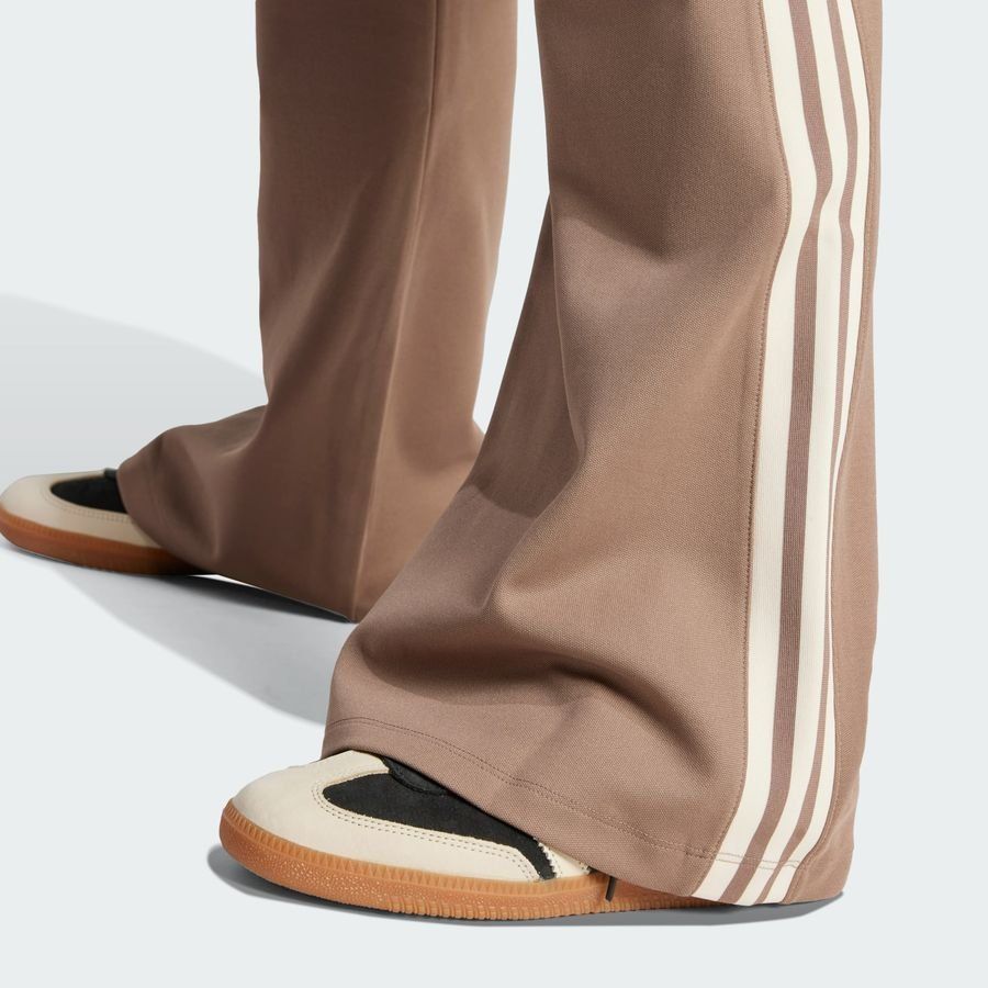 Adidas Original Pantalon de survêtement évasé 3 bandes Adicolor