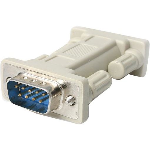 StarTech.com Adaptateur null modem DB9 série RS232 - M/M