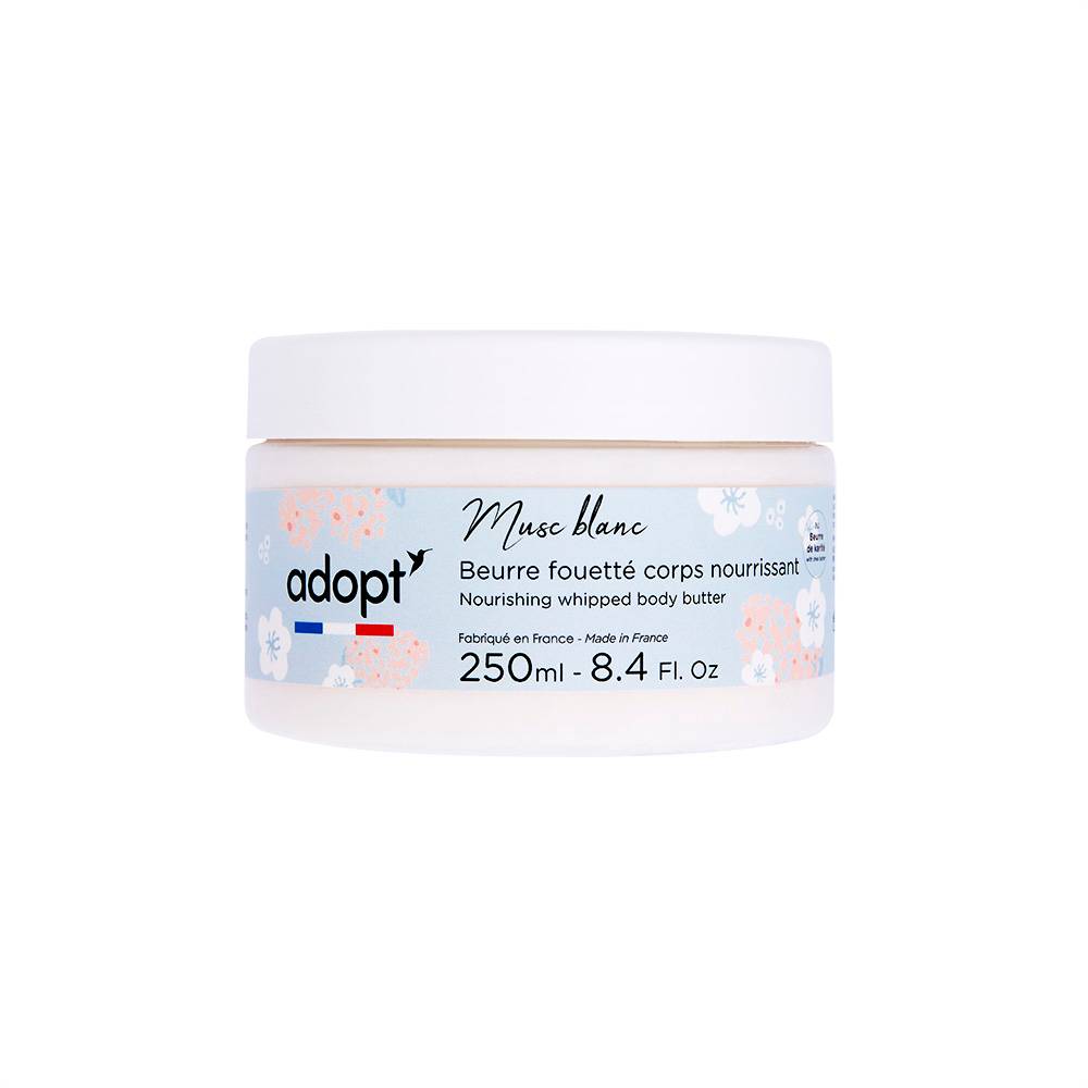 Musc blanc Beurre fouetté corps nourrissant 250 ml