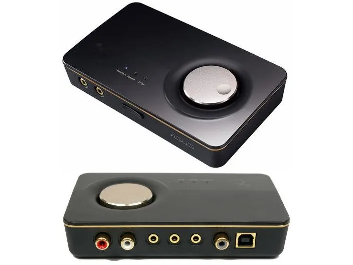 ASUS Xonar U7 MKII - Lydkort - 24 bit - 192 kHz - 114 dB SNR - 7.1 - USB 2.0 - CM6632AX