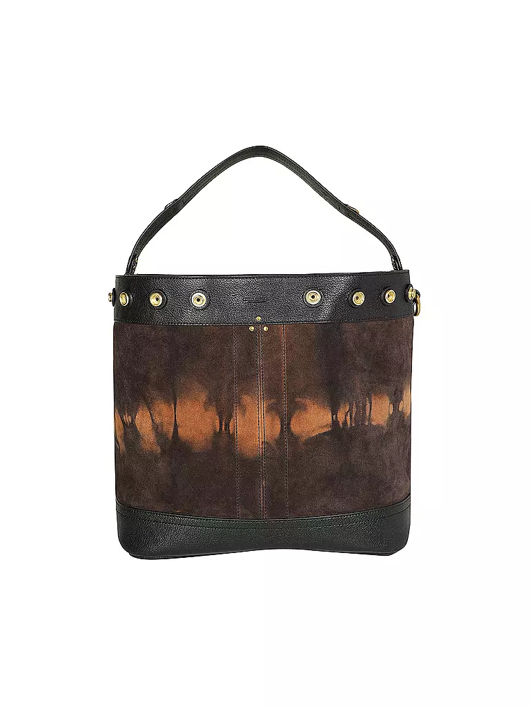 JEROME DREYFUSS Ledertasche - Bucket Bag BEN Medium  braun