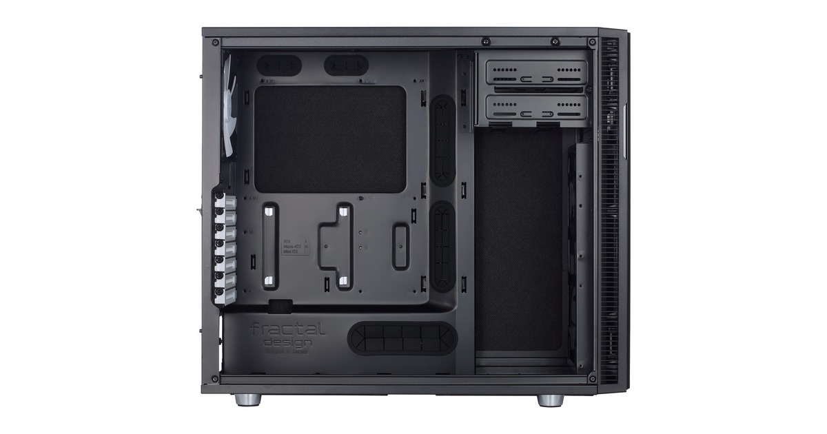 Fractal DesignDefine R5 Black midi tower behuizing  (Zwart | 4x USB-A)