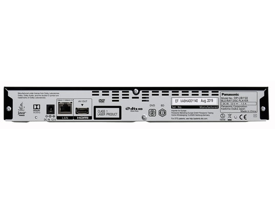 PANASONIC - Lecteur Ultra HD 4k Blu-Ray DP-UB150EF-K