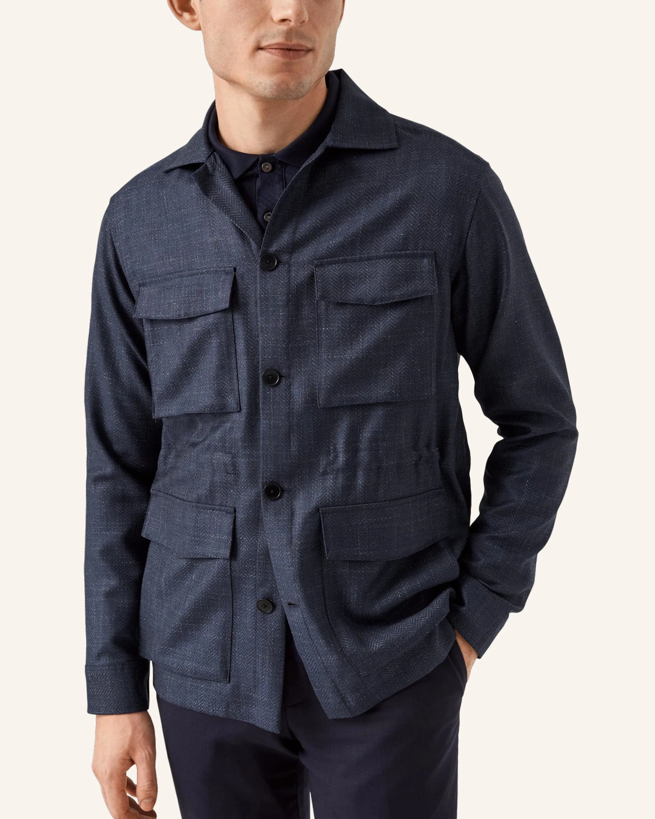 ETON Hemdjacke aus Leinen
