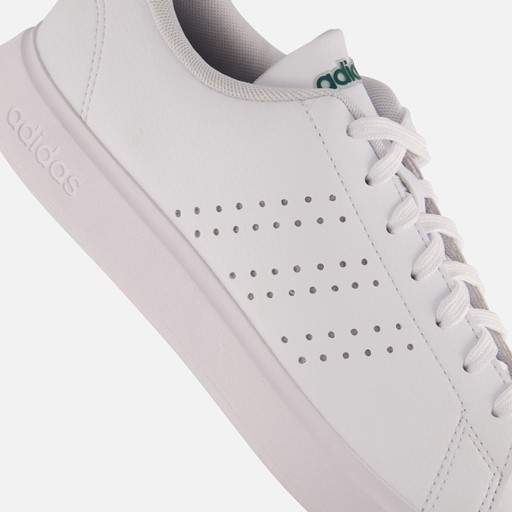 Adidas Advantage 2.0 Sneakers wit Imitatieleer