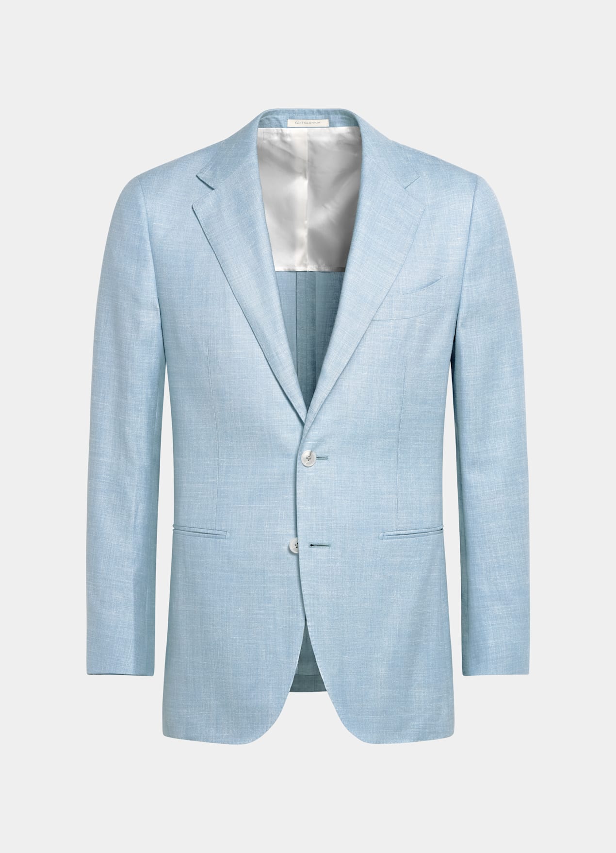 Costume trois pièces Havana coupe Tailored bleu clair