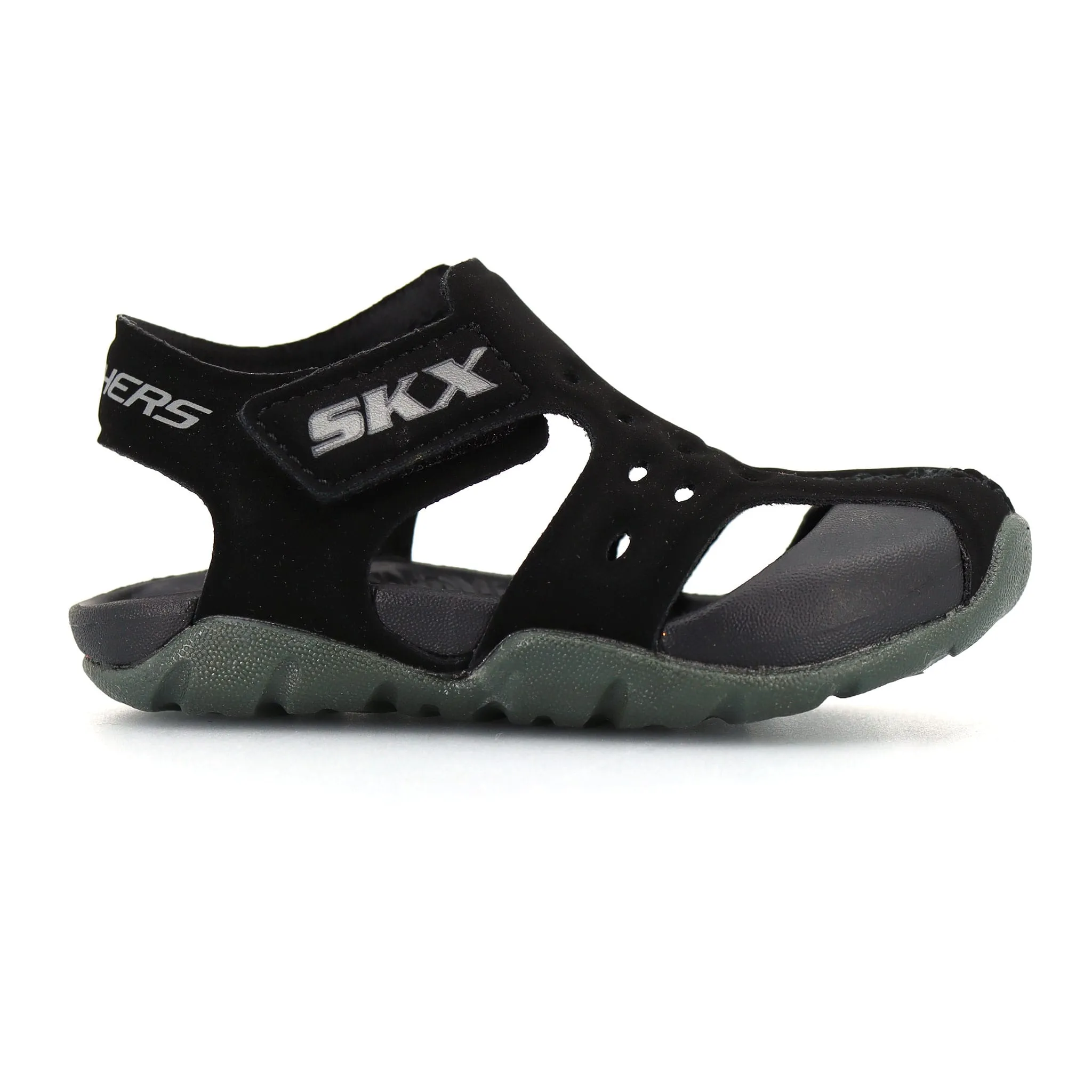 Skechers Sandale Side Wave Noir Pointures 5-10