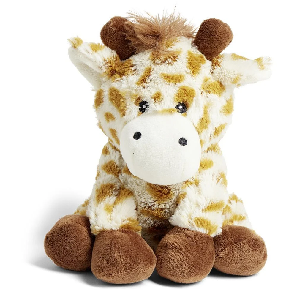 Bouillotte peluche girafe H30x15cm