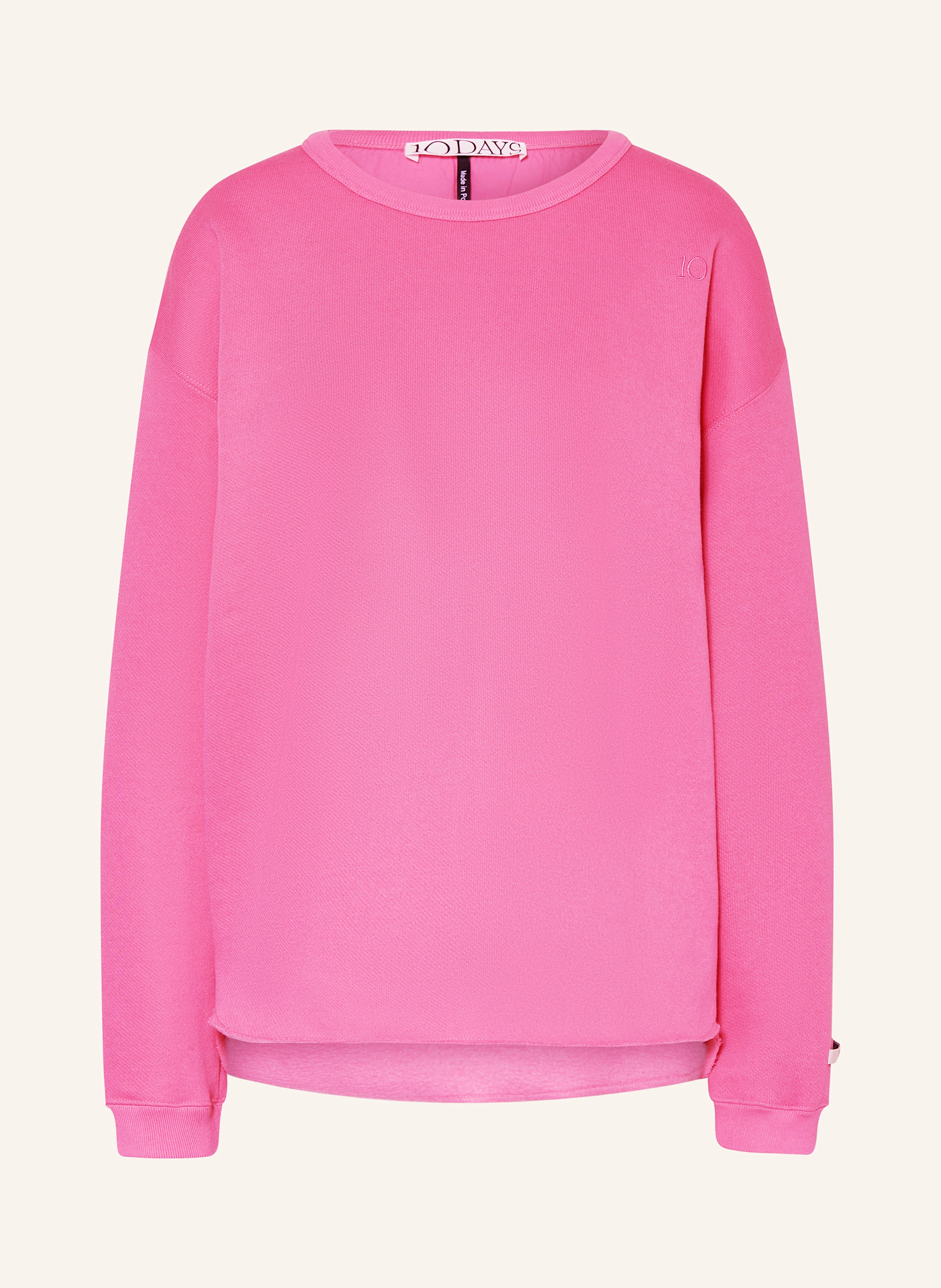 10DAYS Sweatshirt RAW EDGE