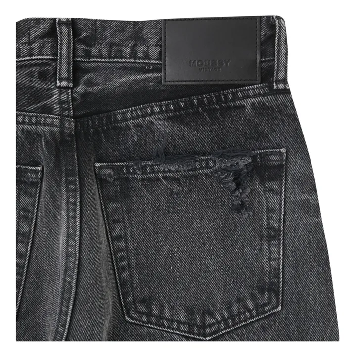 Moussy Vintage Jean MV Odessa Wide Straight | Noir