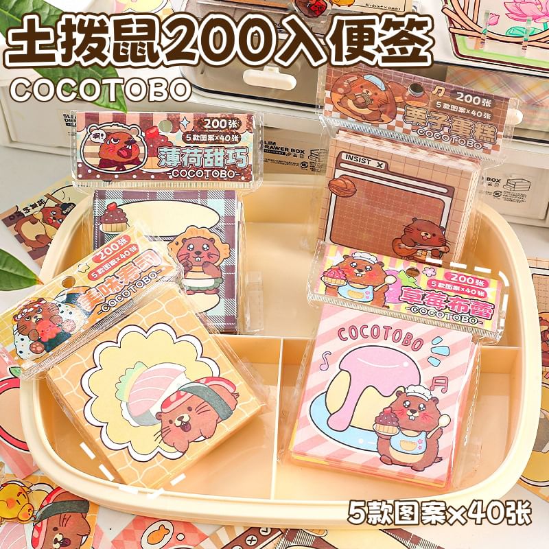 SASHI - Groundhog Memo Pad