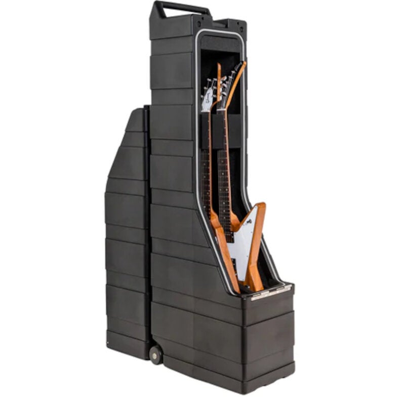 ENKI AMG-2 EXV Electric Guitar Case reiskoffer voor twee extreme elektrische gitaren