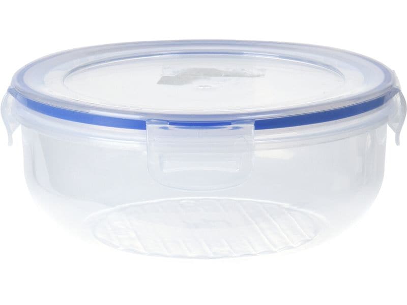 FURBER Vorratsbehälter 3-teilig rund, Transparent Frischhaltedosen aus Kunststoff