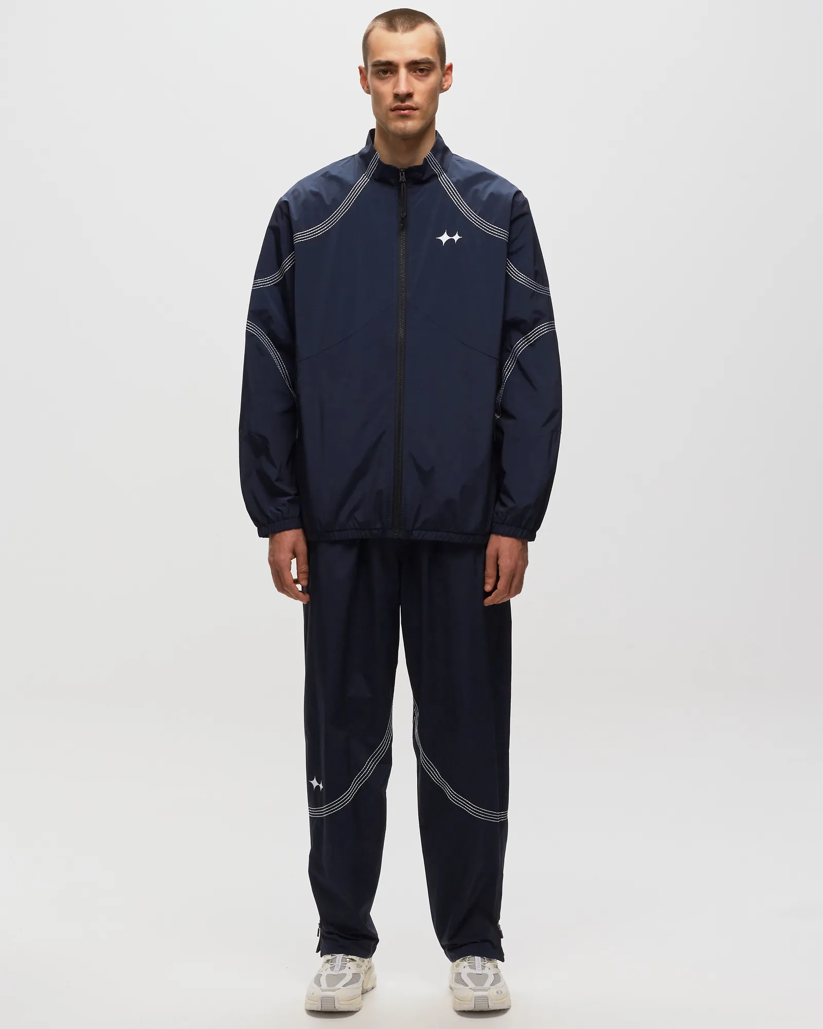 BSTN Brand Contrast Track Top