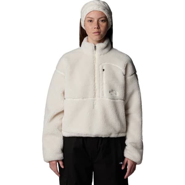 Sweat polaire THE NORTH FACE W EXTREME PILE 2 PULLOVER WHITE DUNE