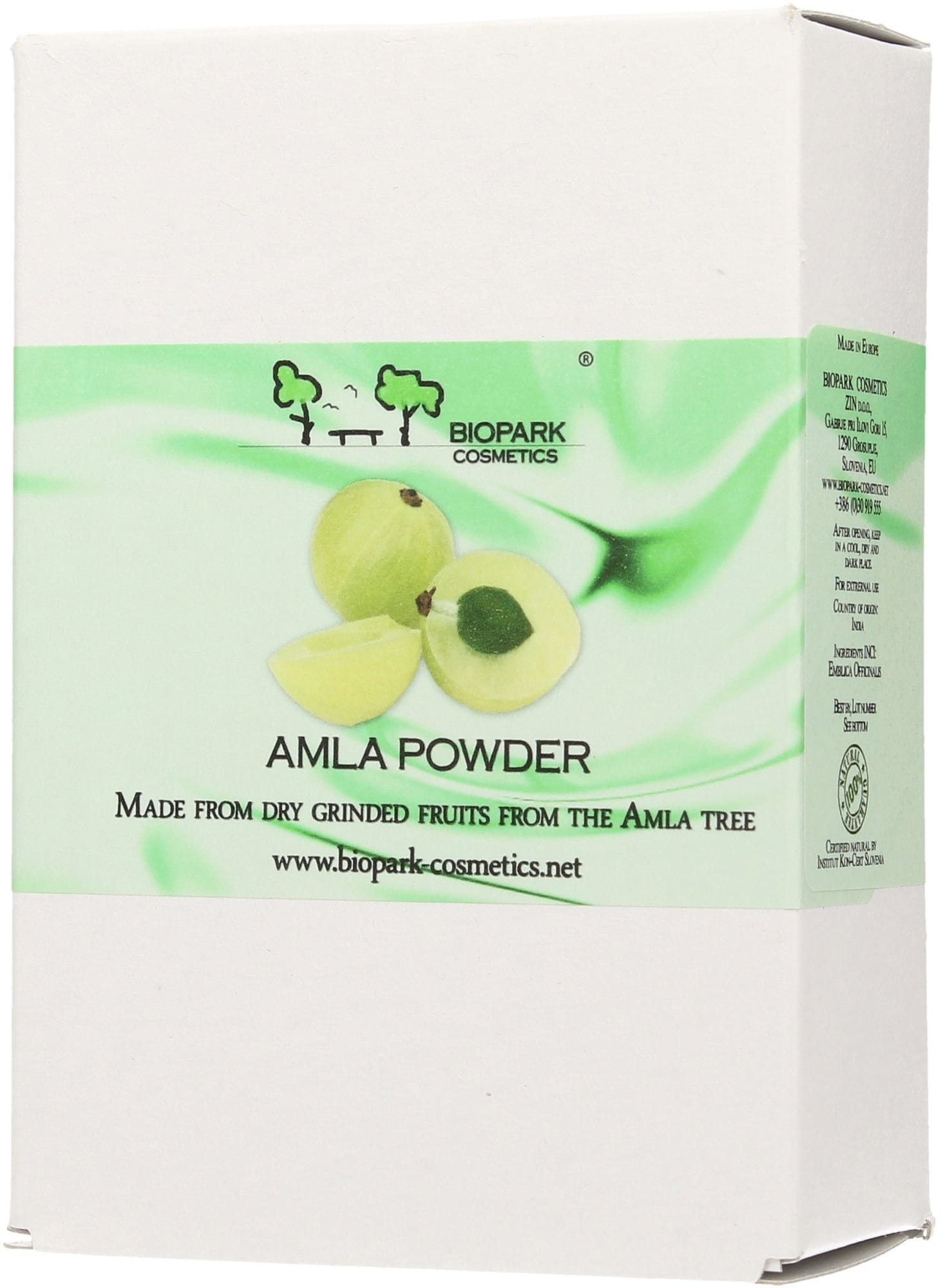 Biopark Cosmetics  Amla Powder, 100 g