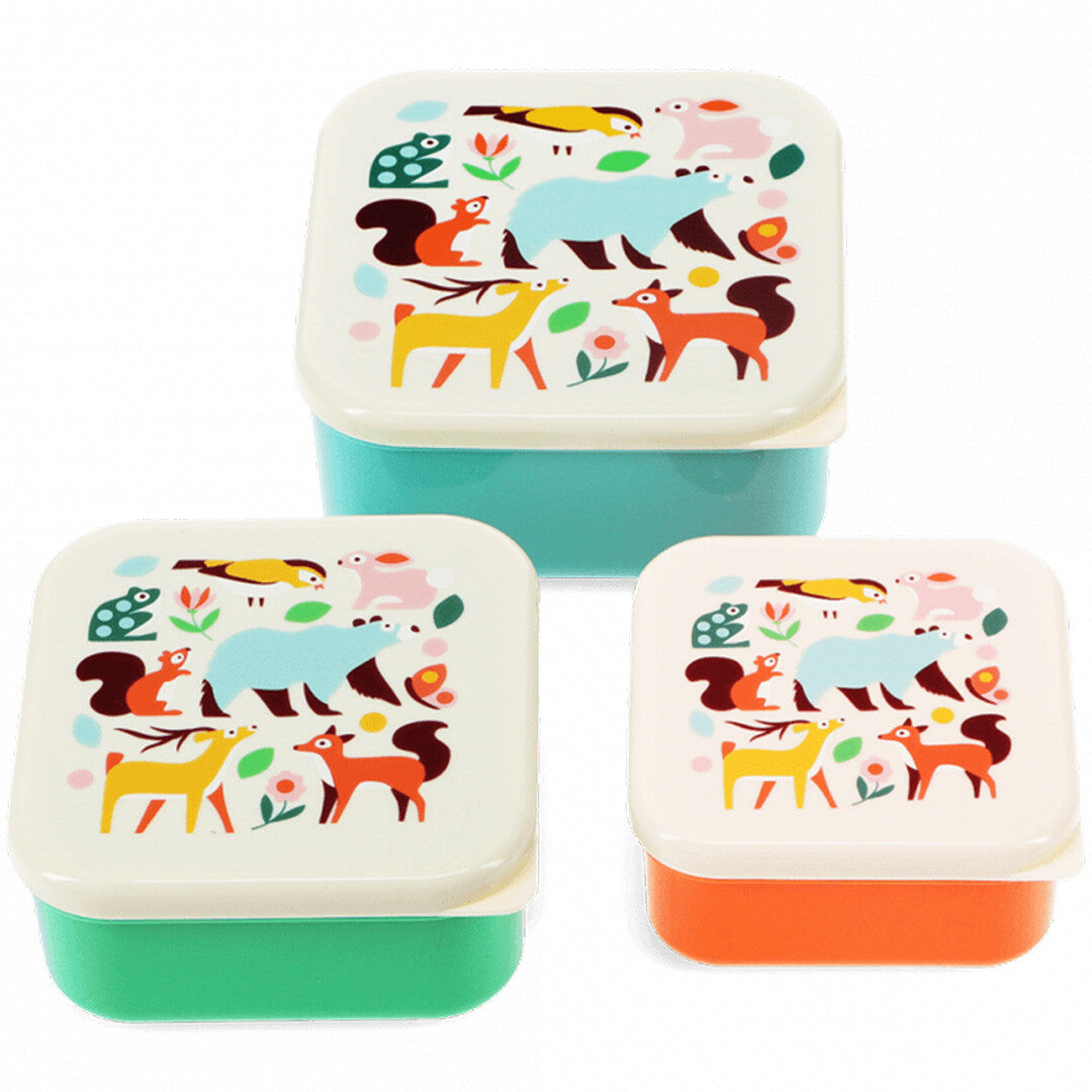Rex london snackdoosjes woodland - 3st