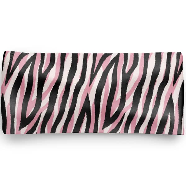 Bandeau cache cou randonnée CURLYNAK 4 SEASONS HEADBAND PINK ZEBRE