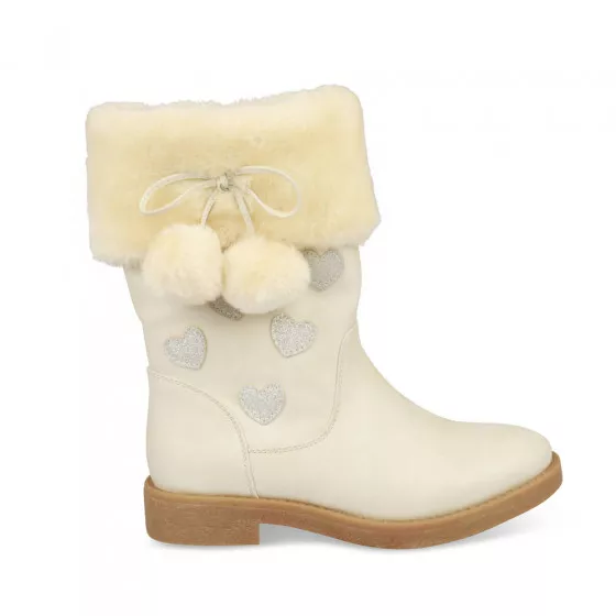 Bottes BLANC LOVELY SKULL