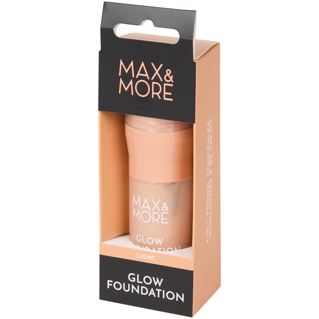 Fond de teint glow 4-en-1 Max & More