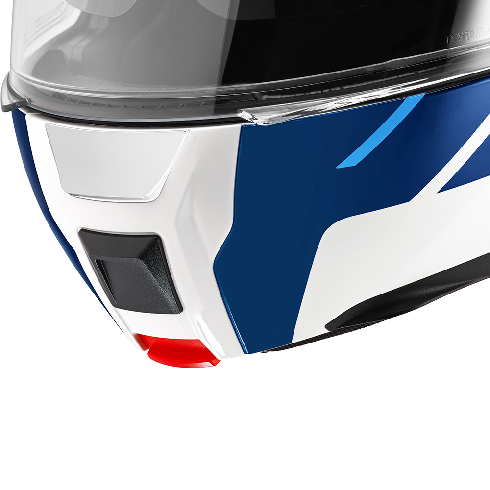 Schuberth - Casque C5 Master Blanc / Bleu / Rouge