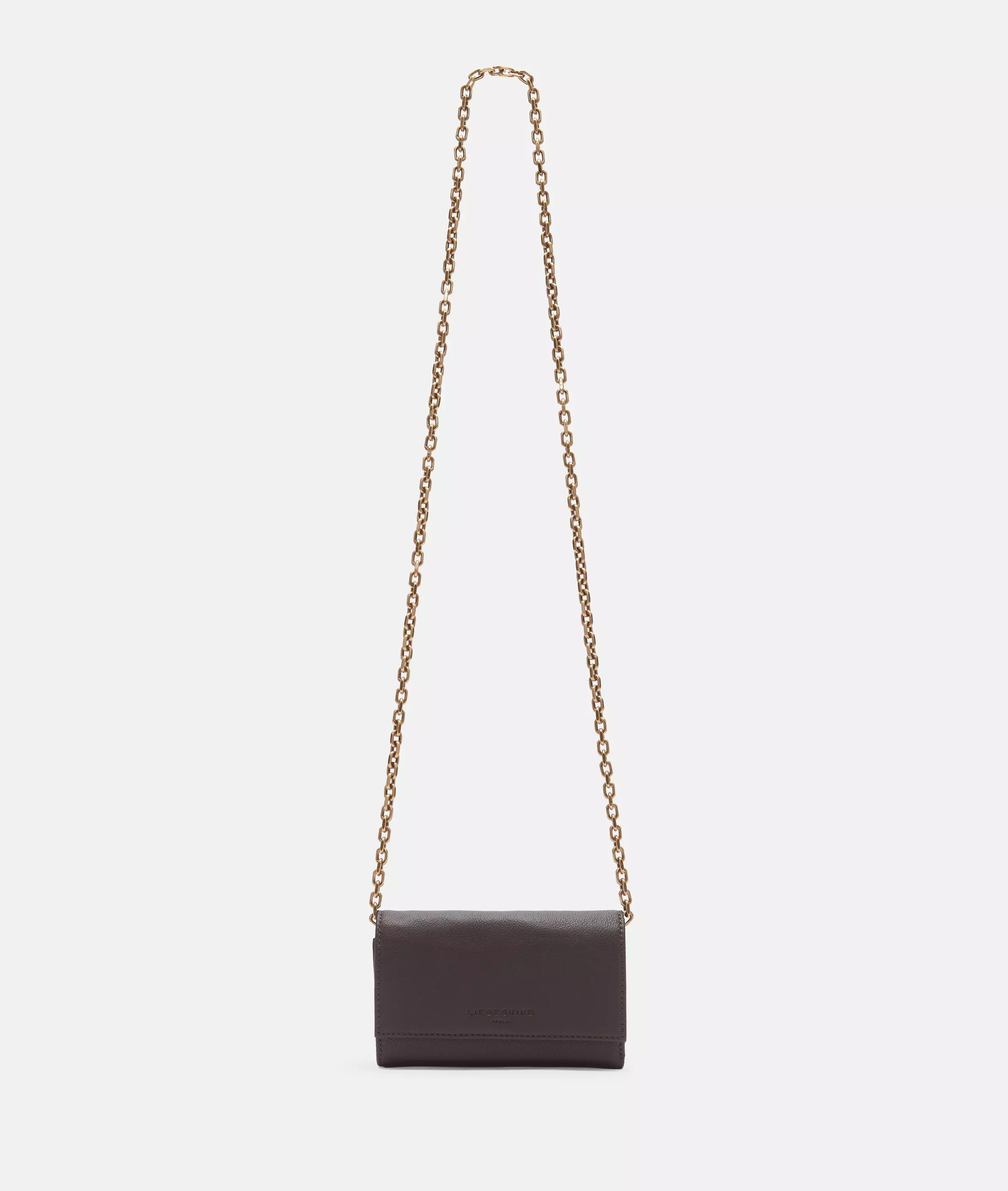 Malia wallet L Large wallet with chain strap made from cowhide