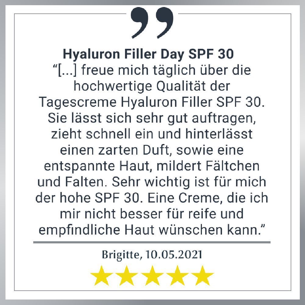 Eucerin® Hyaluron-Filler Tagespflege mit LSF 30 – Glättet Falten & beugt lichtbedingter Hautalterung vor