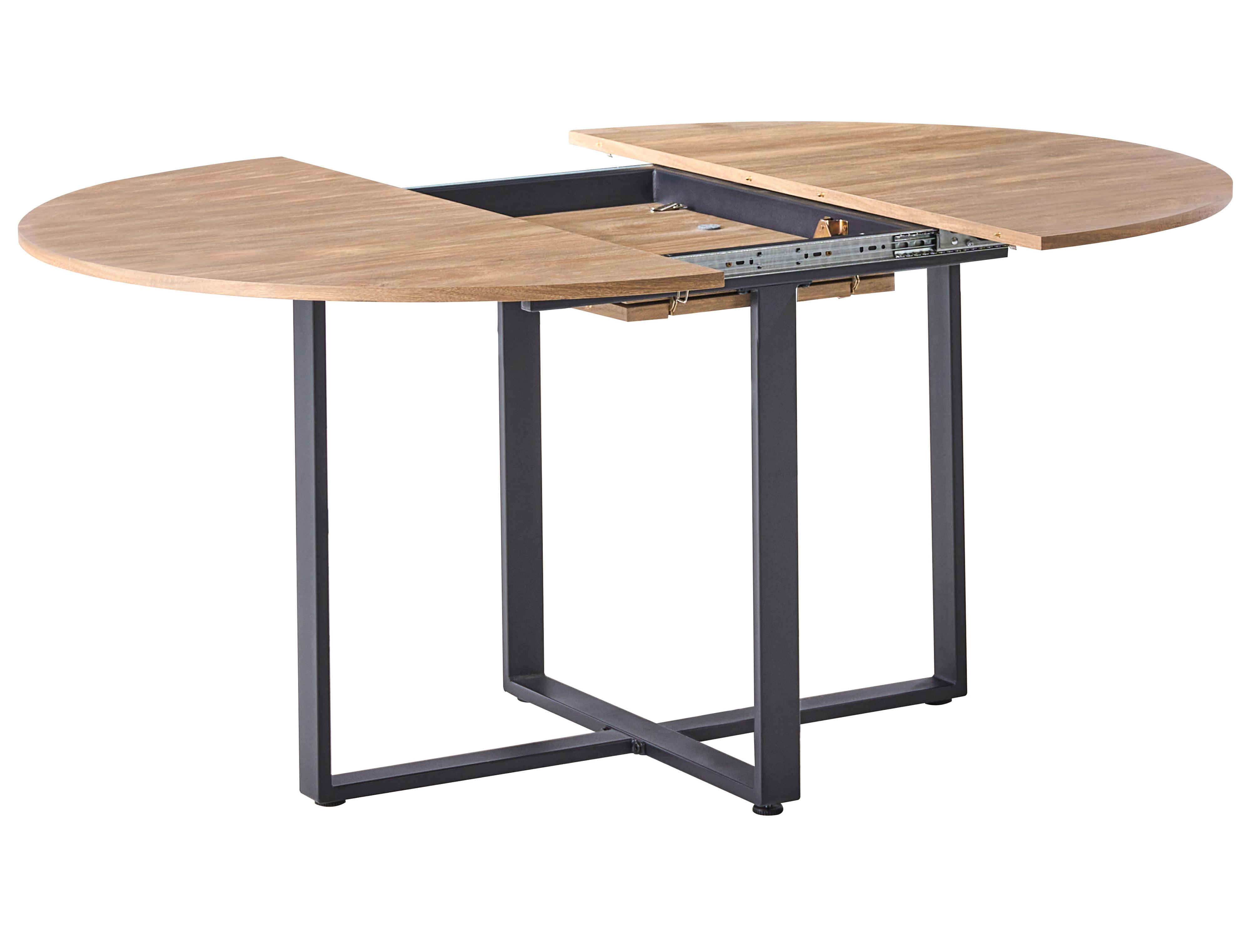 Eettafel ALEXANDRINA Bruin 120 cm 120/160 cm