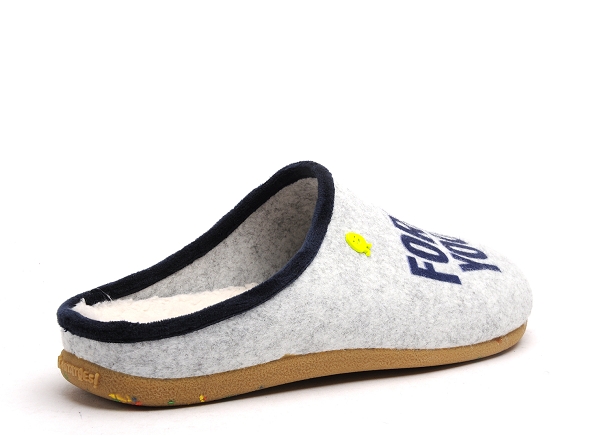 Hot potatoes chaussons homme modling gris