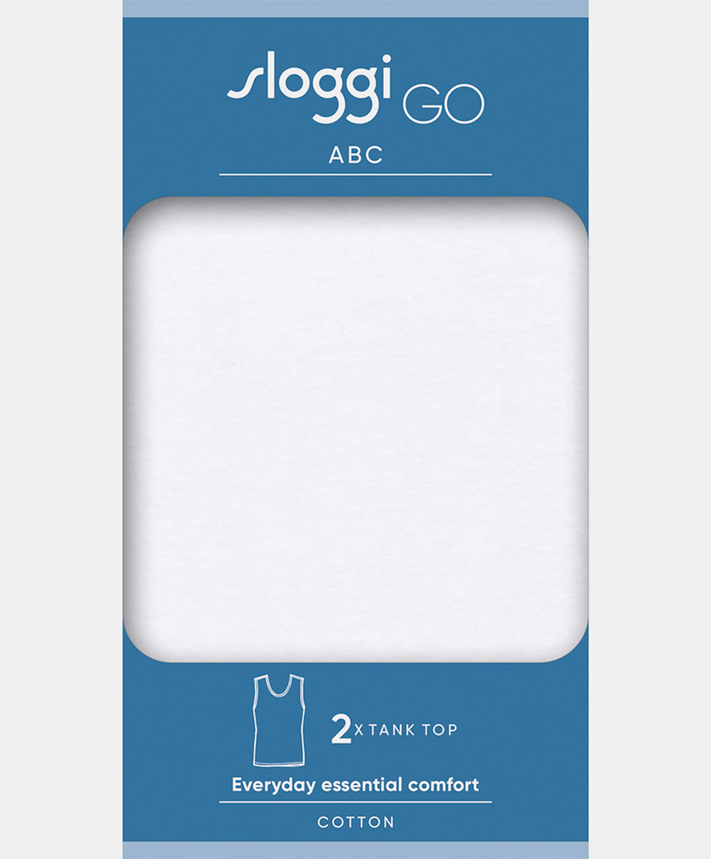 Sloggi Heren singlet wit