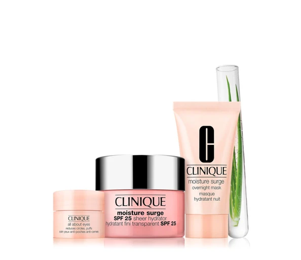 Clinique Moisture Surge™ Hydration and Glow B Pflegeset