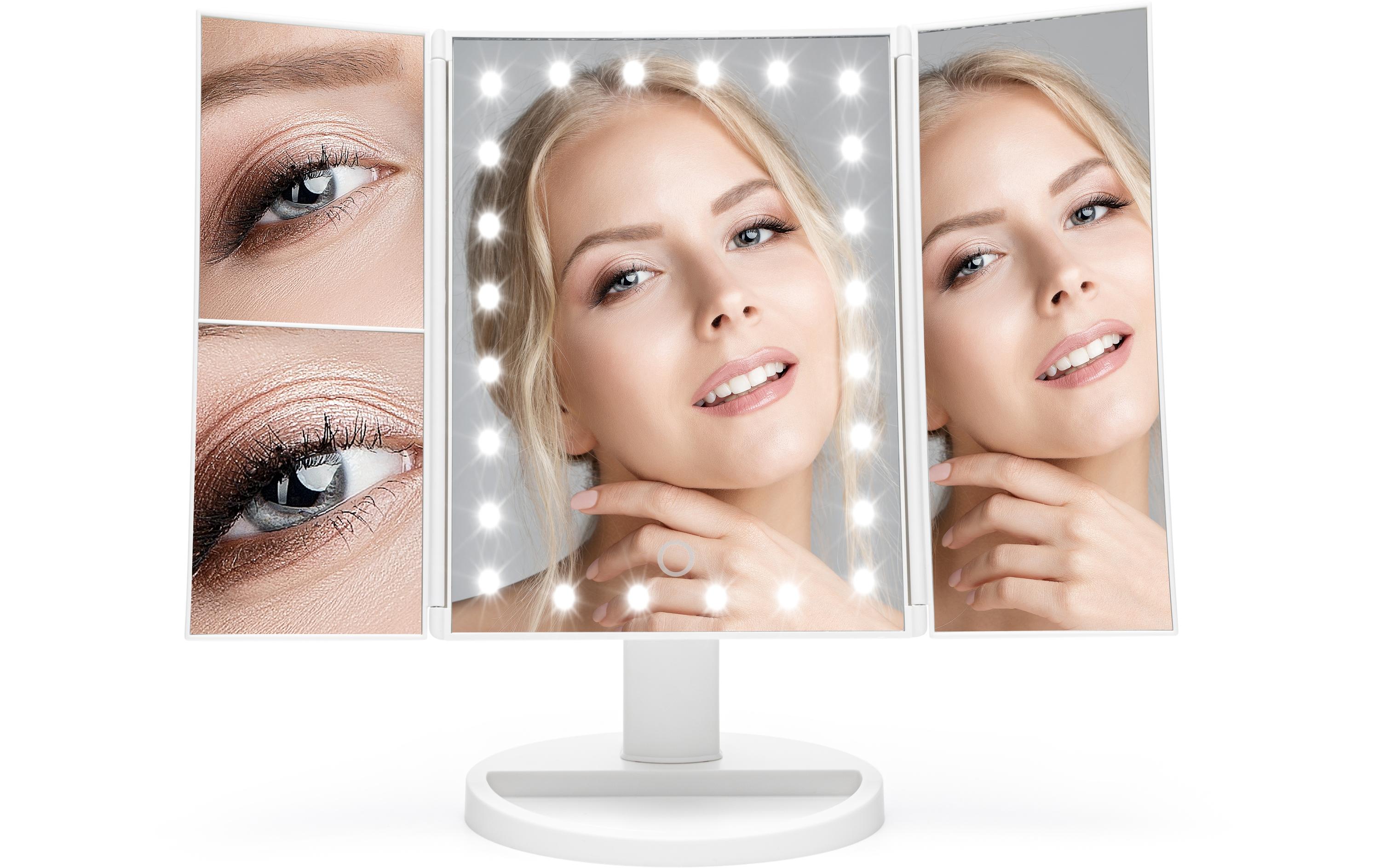 Kosmetikspiegel 3 Way Makeup Mirror WeissSchminkspiegel