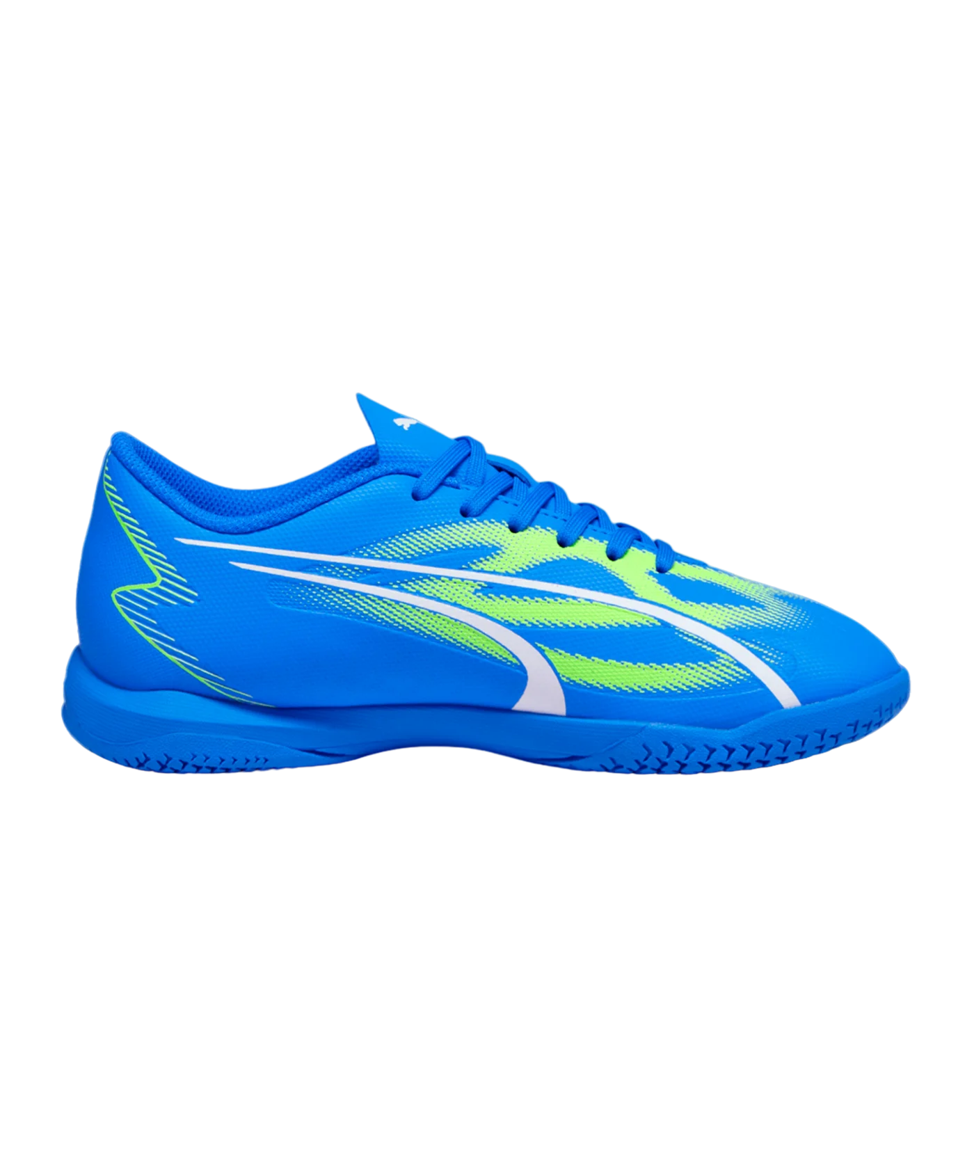 PUMA ULTRA Play IT Halle Jr Gear Up Kids Blau Weiss F03