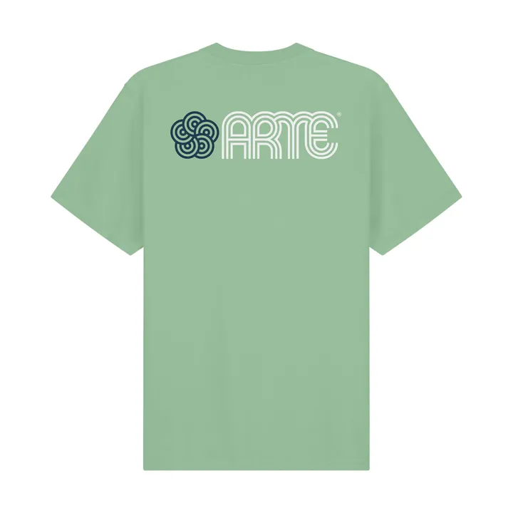 Arte Antwerp T-shirt Circle Flower | Vert