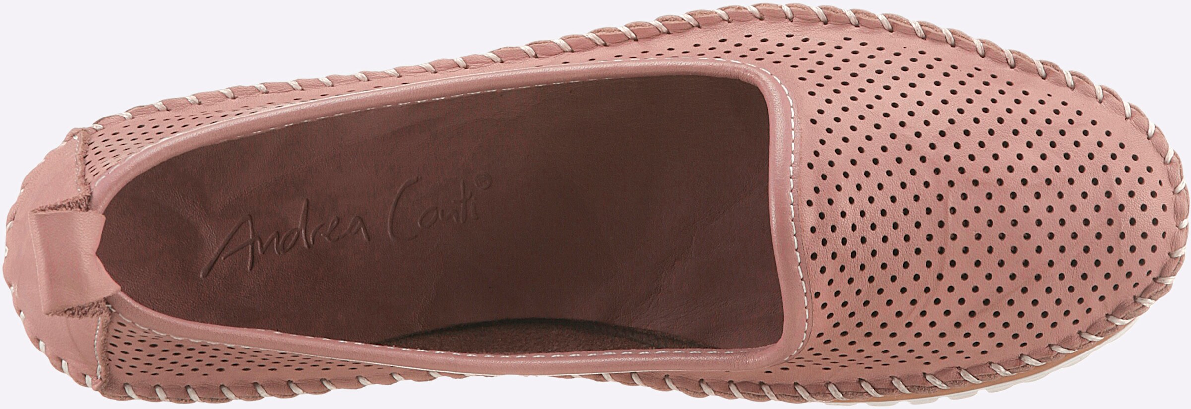 Andrea Conti Slipper in altrosa