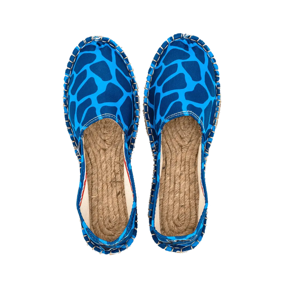 Espadrille Girafon Bleu