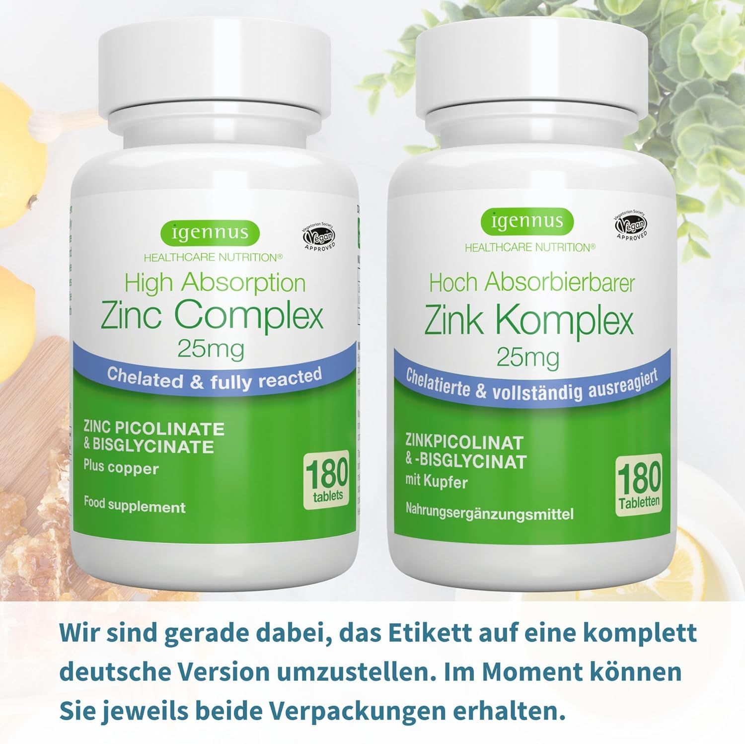 Igennus Zink Chelat 25mg