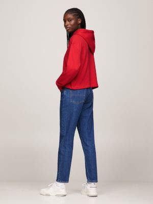 Blusa de moletom cropped essencial e descontraída
