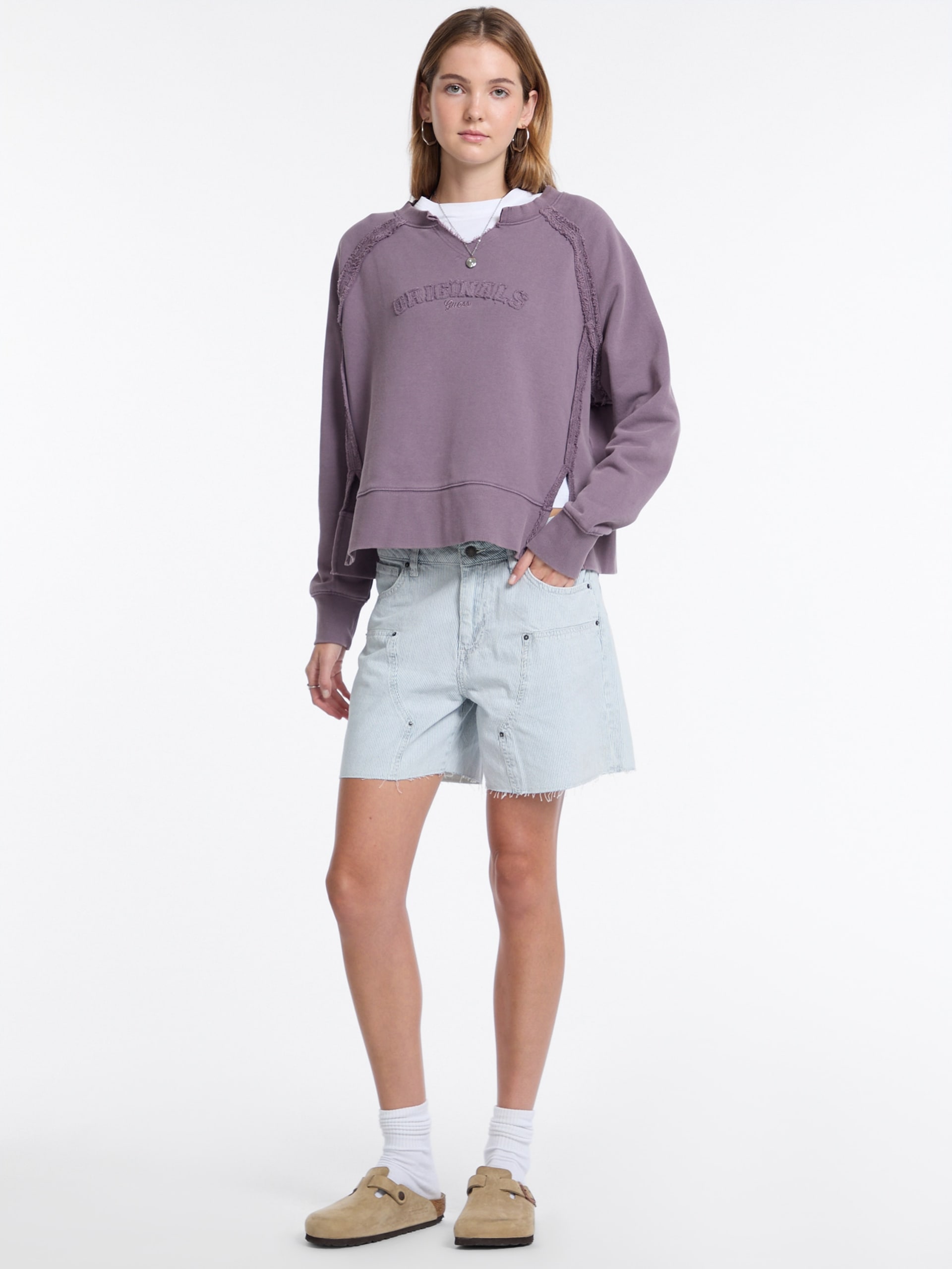 Moletom GUESS Originals Eco Vintage Notch