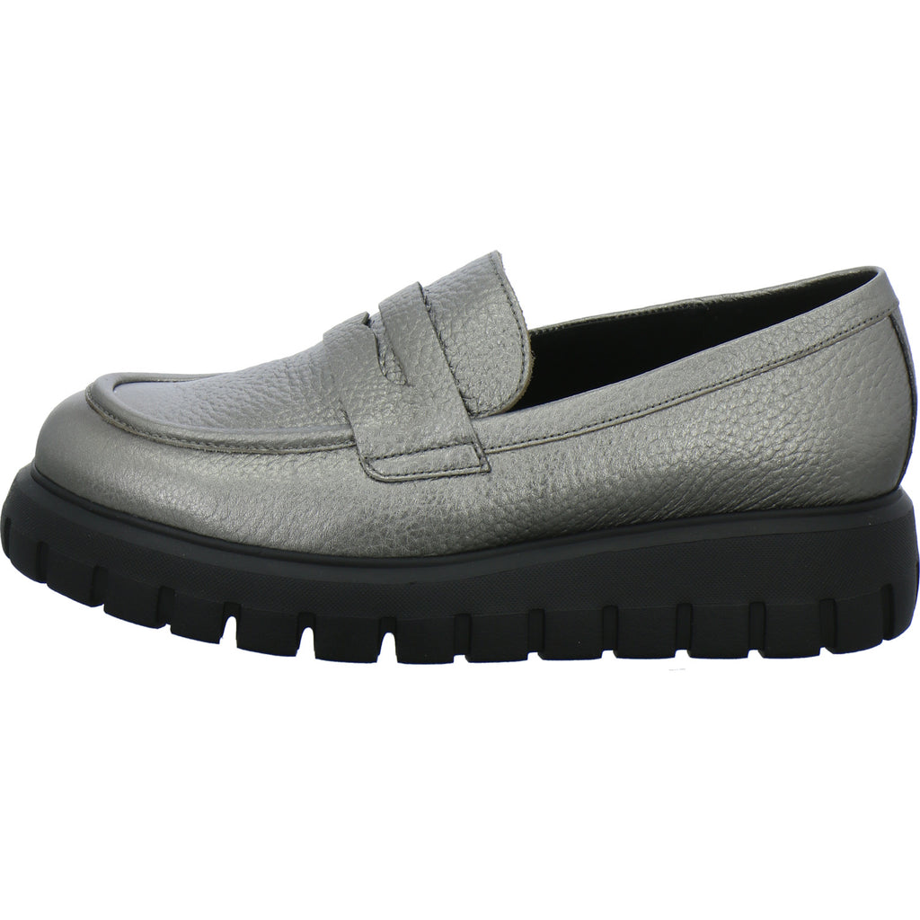 Gabor Slipper Damen Silber