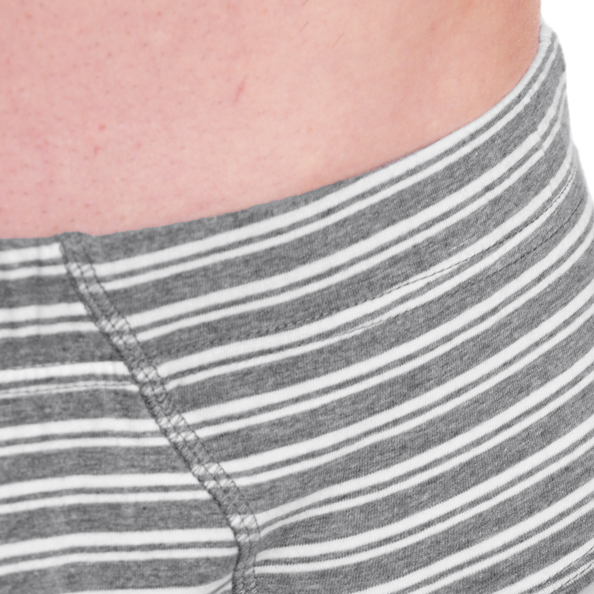 VanVaan Herren Slip mit Streifen dunkelgrau