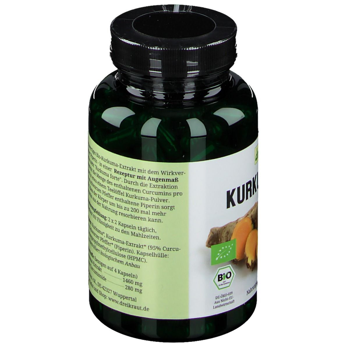 dreikraut® Kurkuma Forte Bio Kapseln