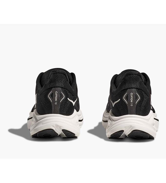 HOKA Clifton 10 1162031 BLACK-WHITE