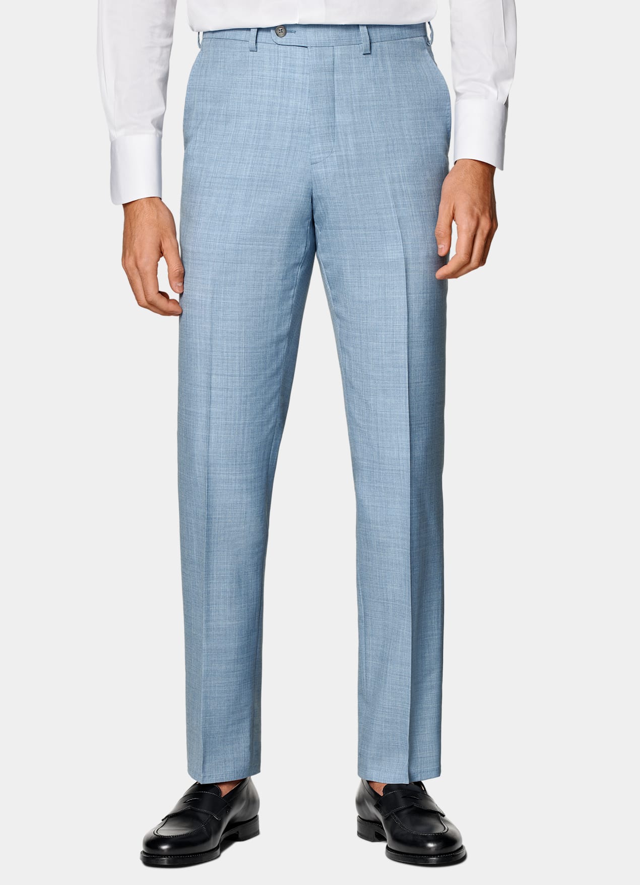 Costume Perennial Havana coupe Tailored bleu clair