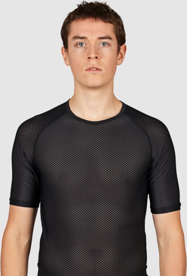 GripGrab Ultralight Mesh SS Baselayer, Black