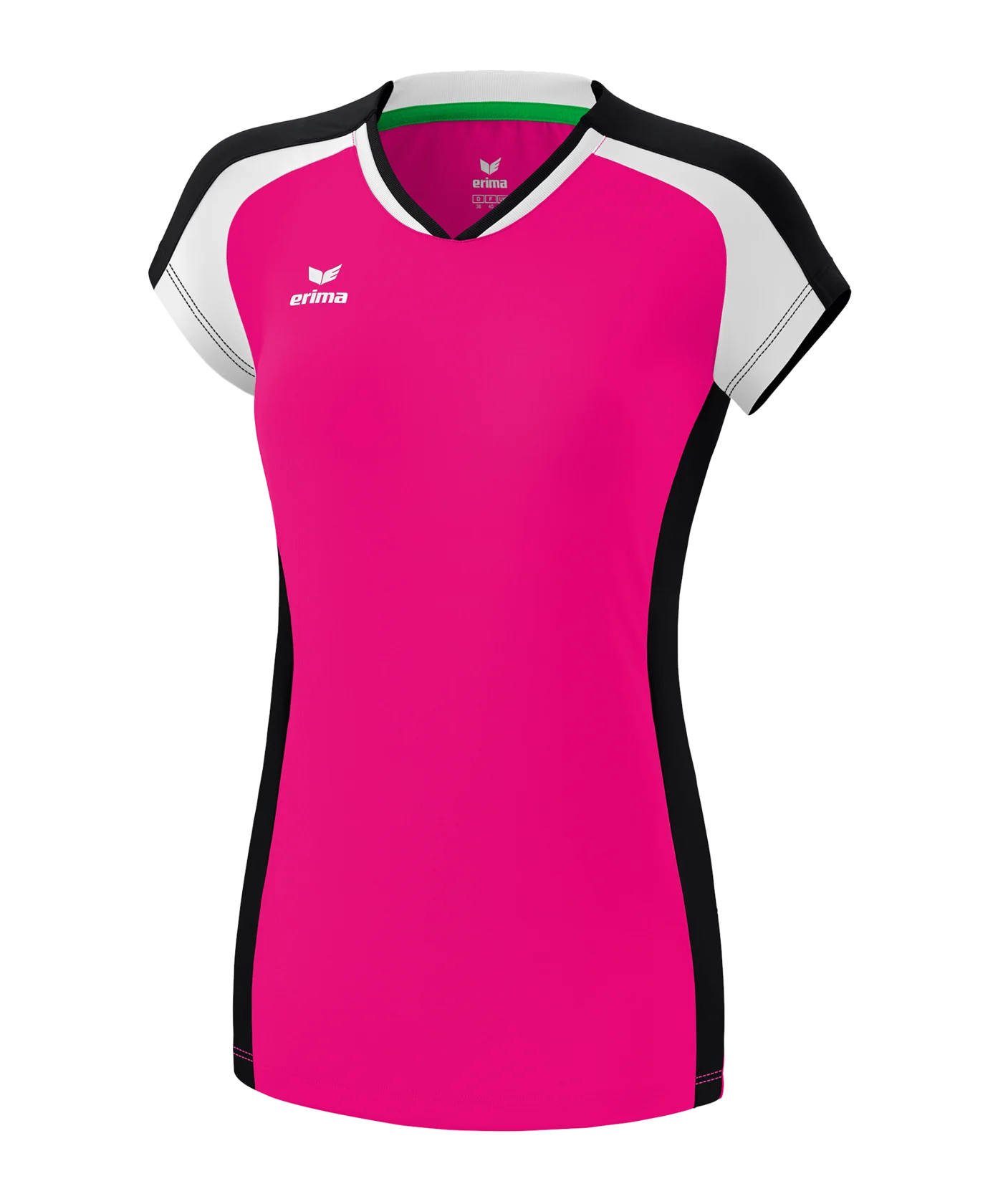 Erima Gandia Tanktop Damen Pink Glo Schwarz Weiss