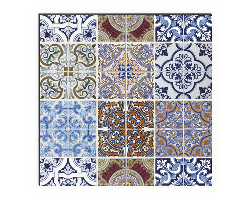 Keukenachterwand mySpotti Profix Pablo tegel, tegellook, 100 x 60 cm, PX-10060-852-HB