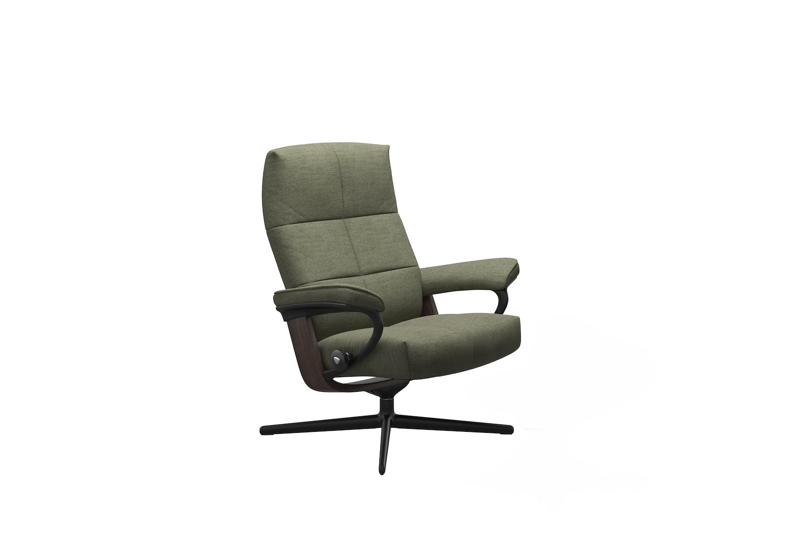 David lenestol Tekstil Jasmine Dark Green - Sort Cross - Wengebeiset